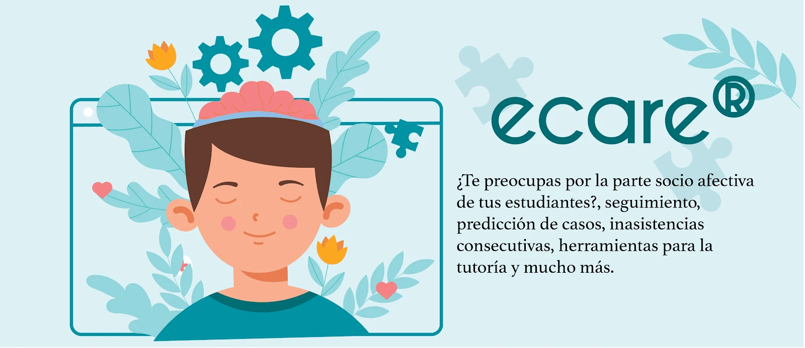 ecare® — Tutoría y seguimiento socioafectivo