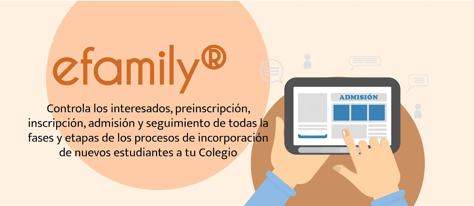 efamily® — CRM de admisión y captación