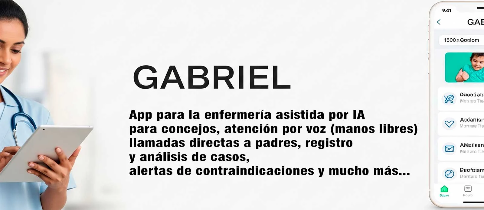 Gabriel — Enfermería escolar asistida por IA